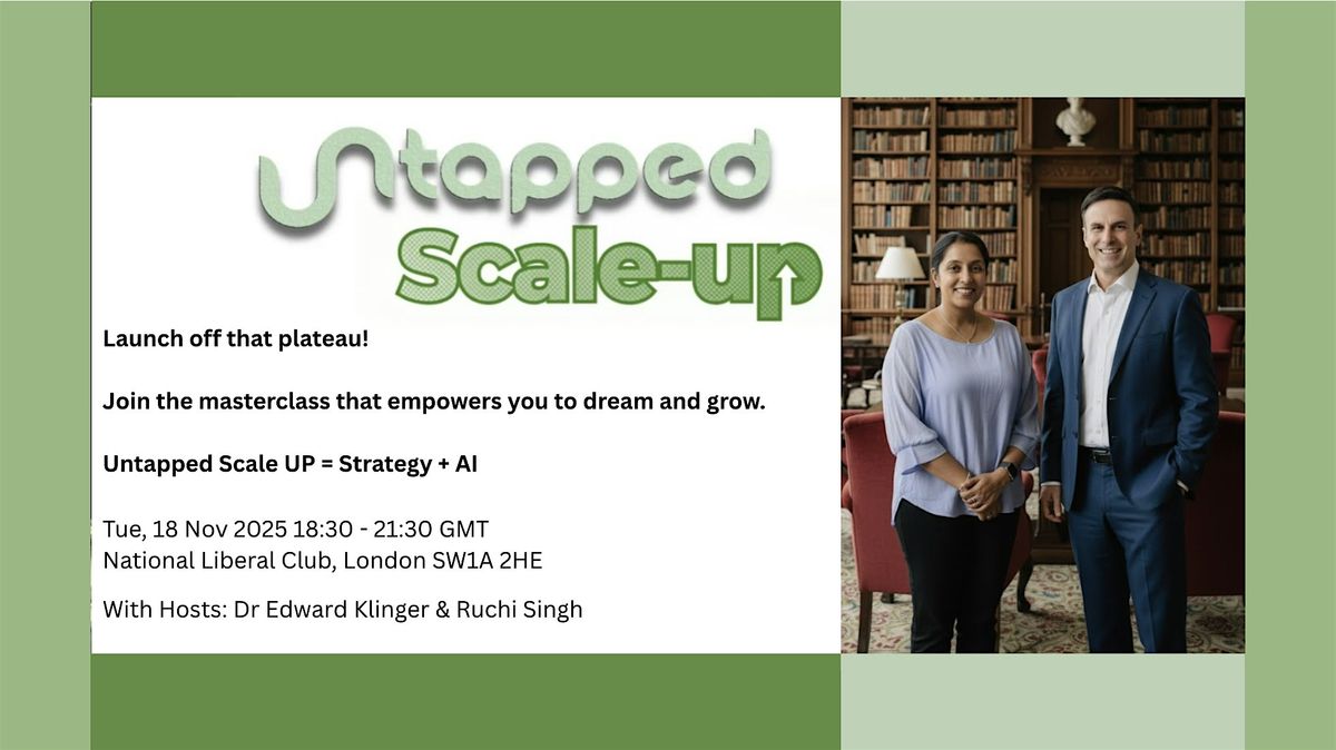 Untapped Scale-up Masterclass