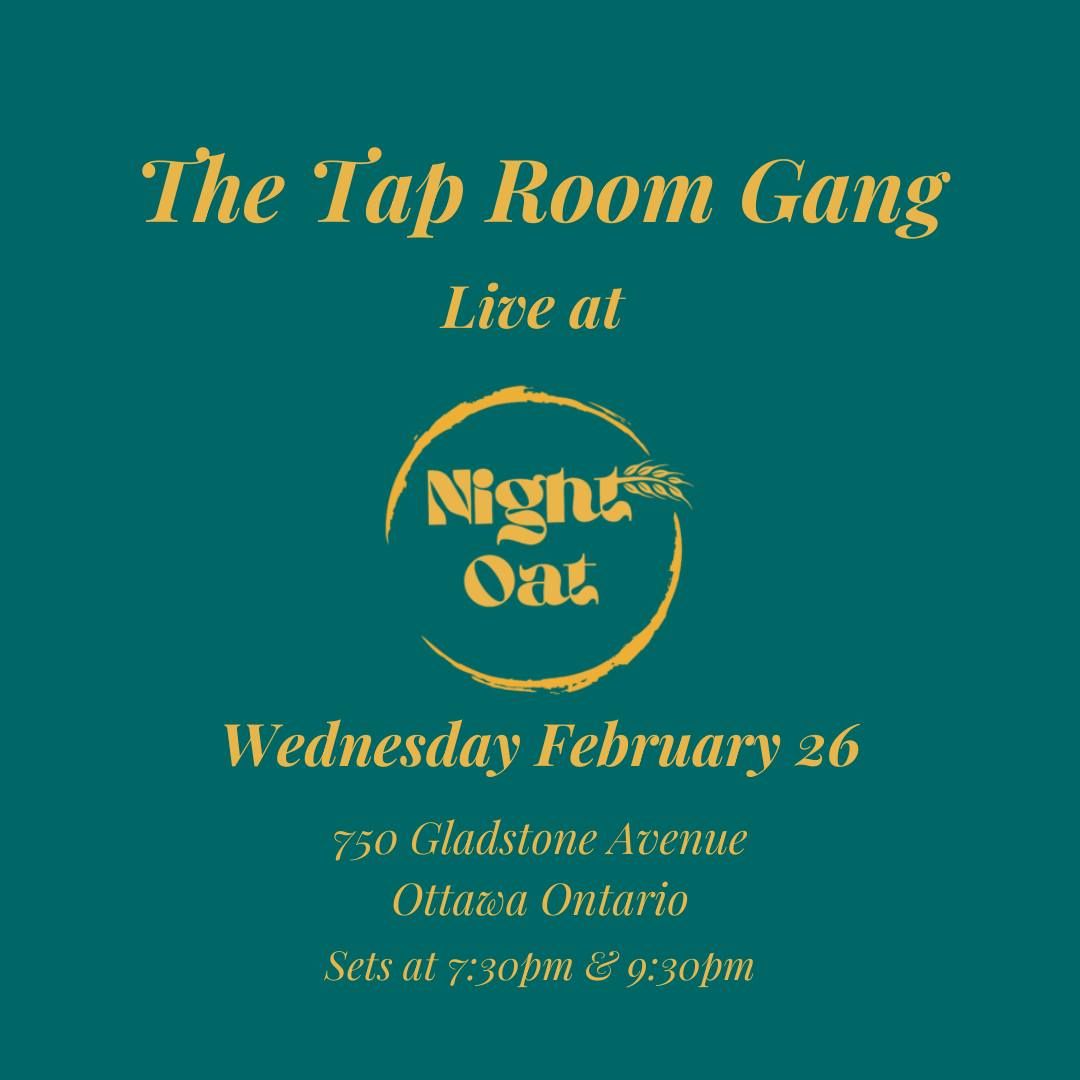 Sean McCarthy & His Tap Room Gang LIVE at Night Oat (Gladstone) 