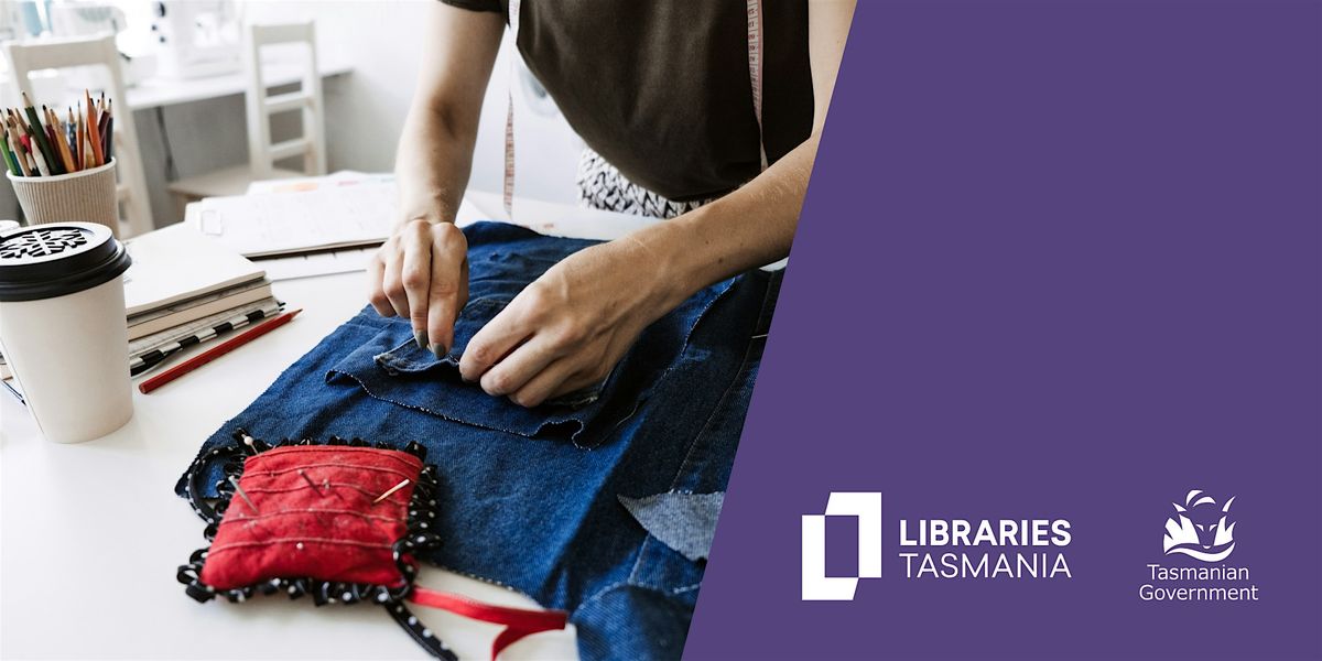 Patch It, Mend It or Darn It: Visible Mending Workshop at Hobart Library