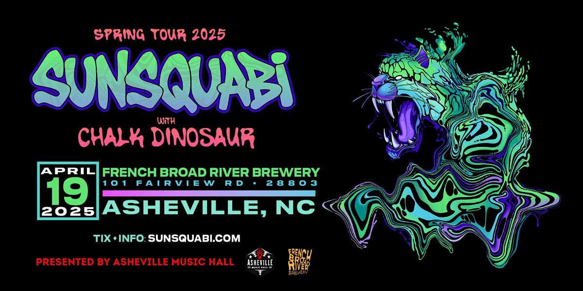 SunSquabi with Chalk Dinosaur