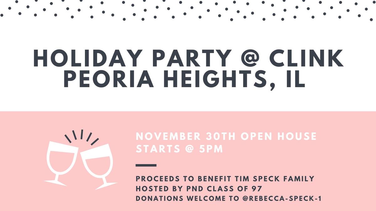 Holiday Party \/ Fundraiser \/ Open House