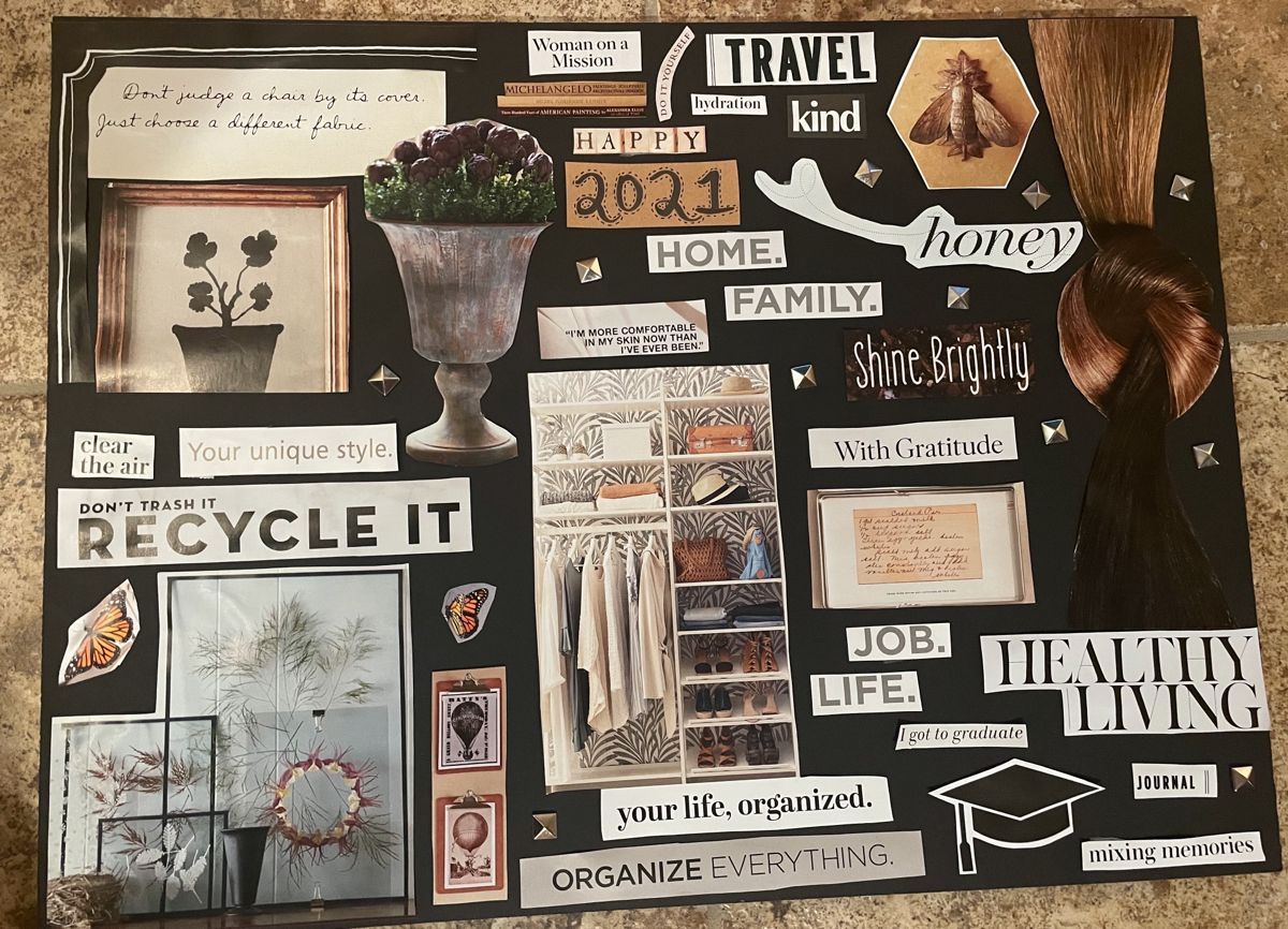 VISION BOARD CLASS - JANUARY 31ST - 4-6PM