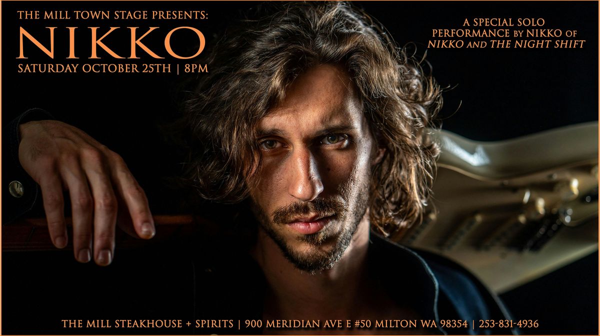 Nikko live on the Mill Town Stage!