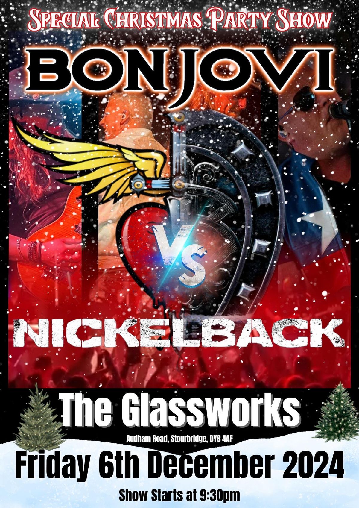 Party Night - Christmas Rock Show. Bon Jovi v Nickelback 