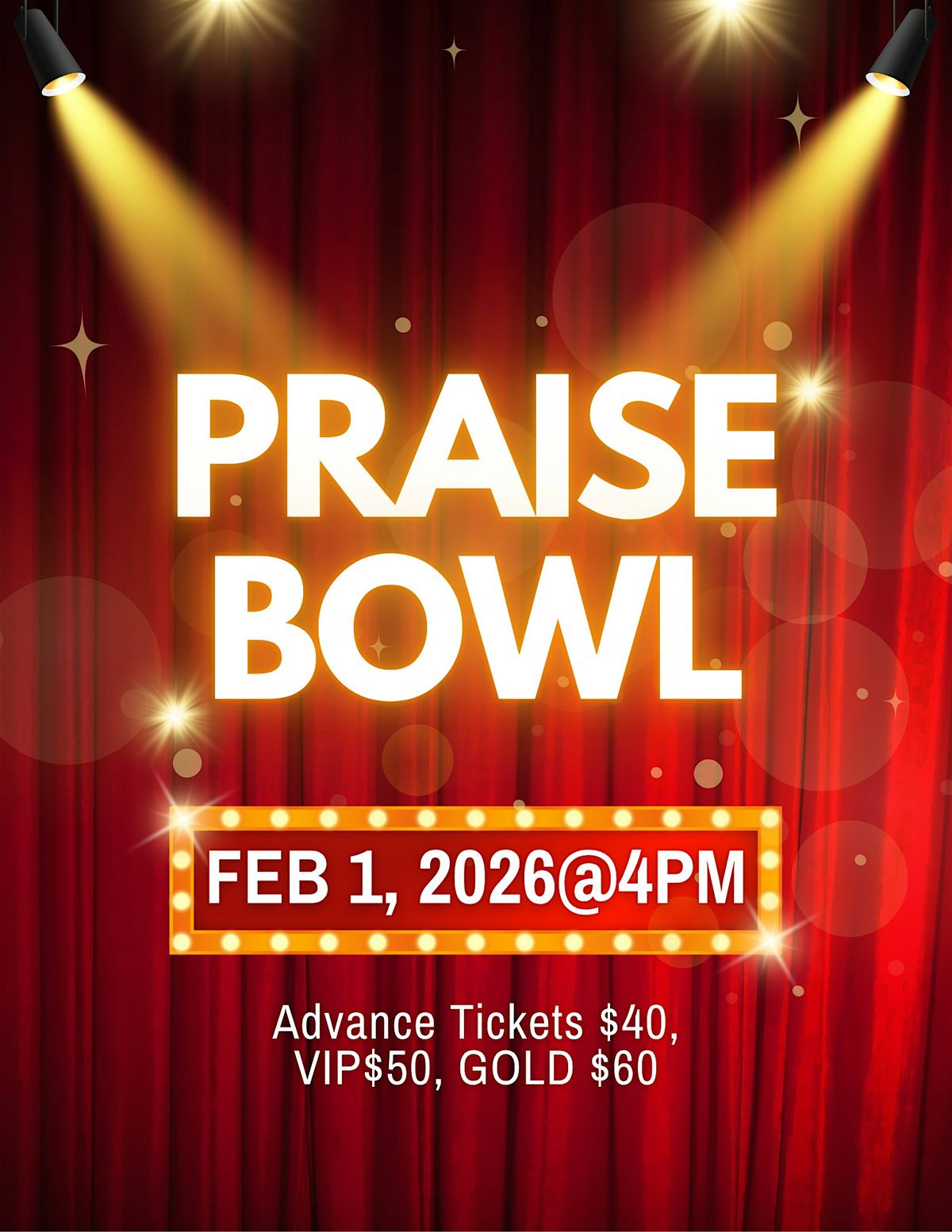 PRAISEBOWL  EXPLOSION 2026 LIVE IN CHICAGO