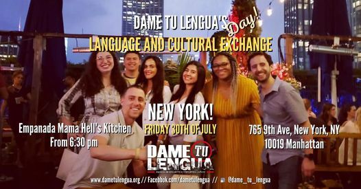 Dame tu Lengua New York! Language and cultural exchange