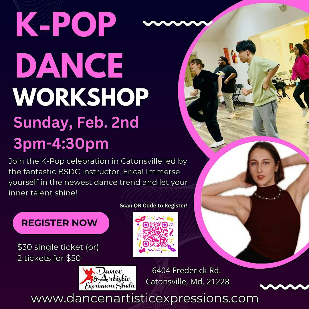 K-Pop Workshop in Catonsville!