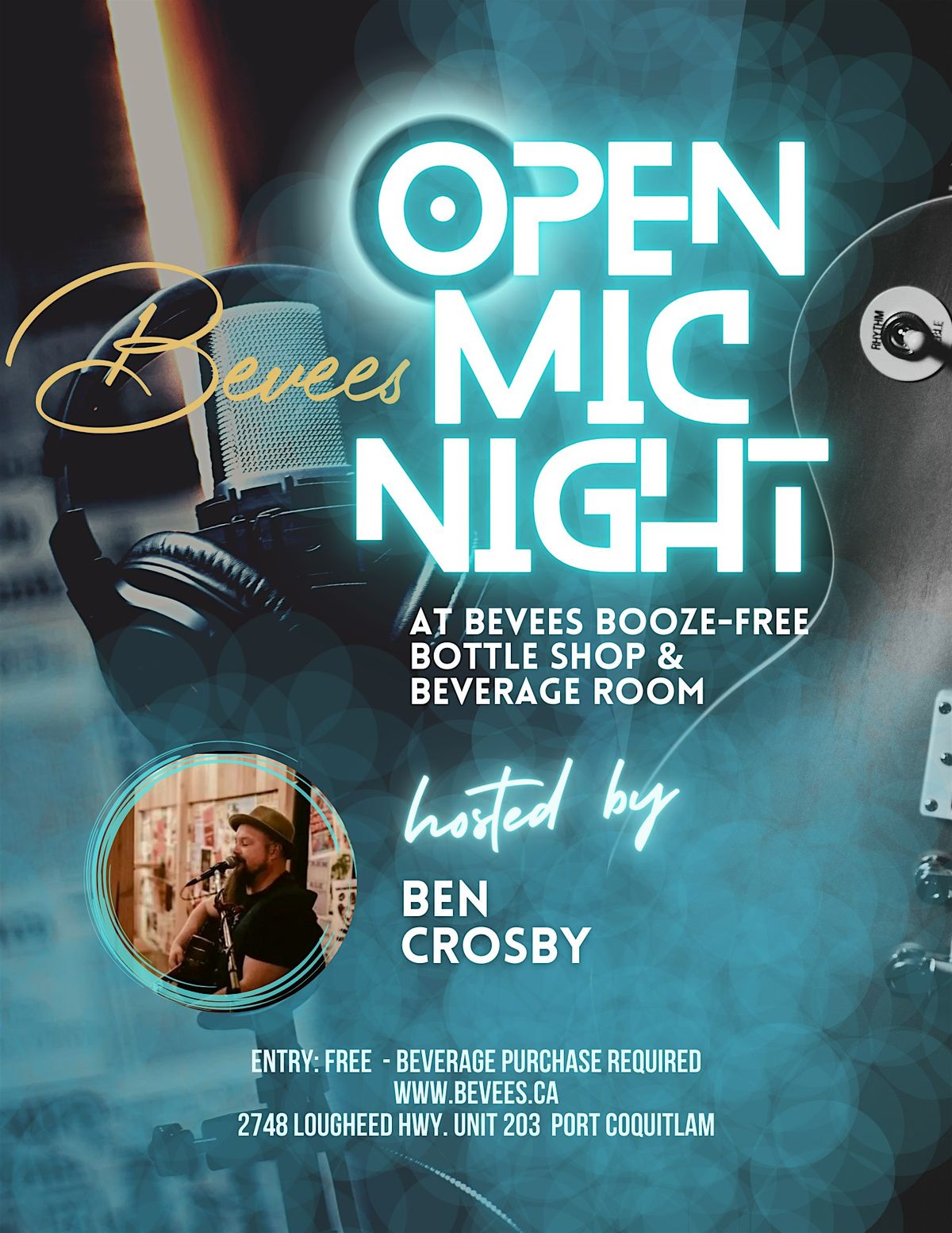 OPEN MIC NIGHT AT BEVEES