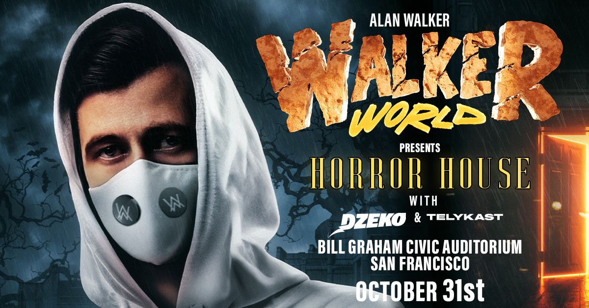 Alan Walker at Bill Graham Civic Auditorium