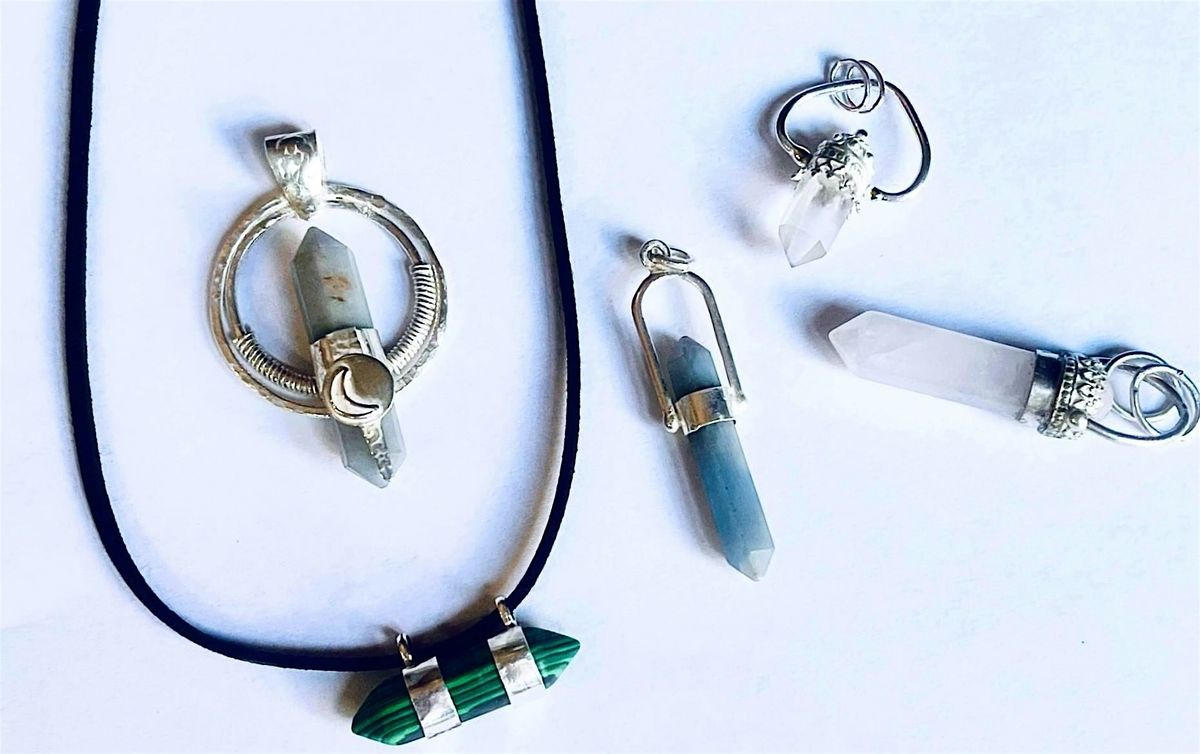 Silversmithing Level 5 - Intermediate Crystal Point Setting(2 Part Class)