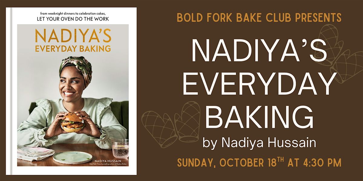 October Bake Club: NADIYA'S EVERYDAY BAKING