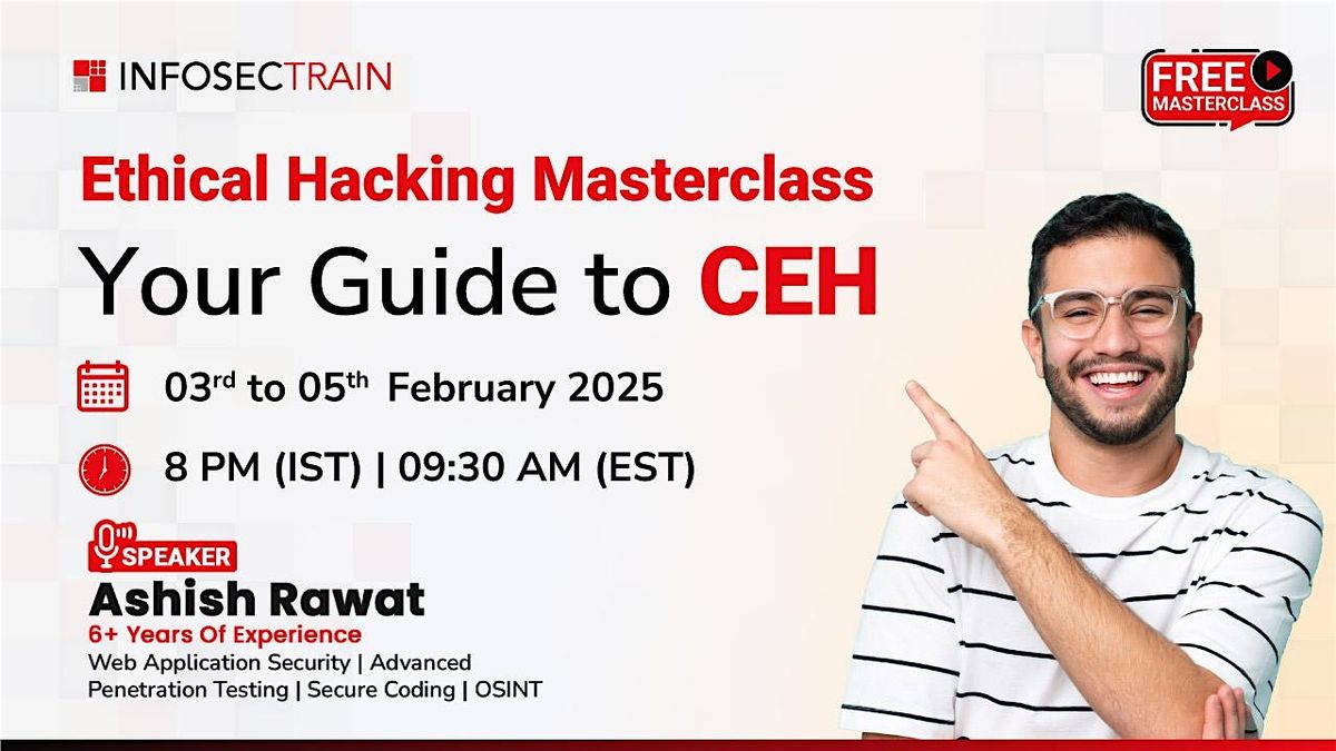 Free Masterclass on Ethical Hacking Masterclass: Your Guide to CEH