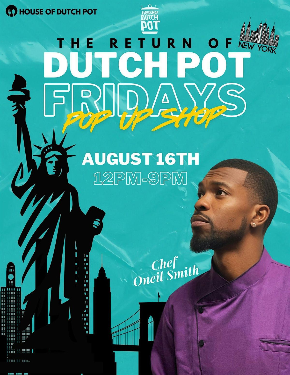 DUTCH POT FRIDAY'S POP UP SHOP NYC