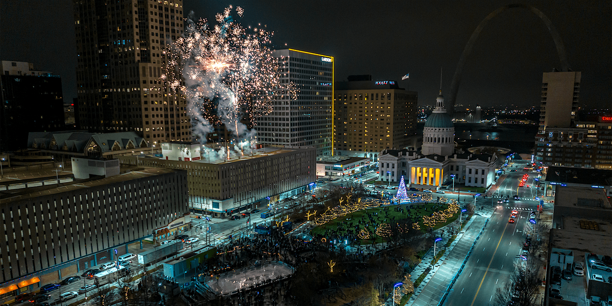 New Year's Eve 'Neon Nights' Celebration and Fireworks at Winterfest