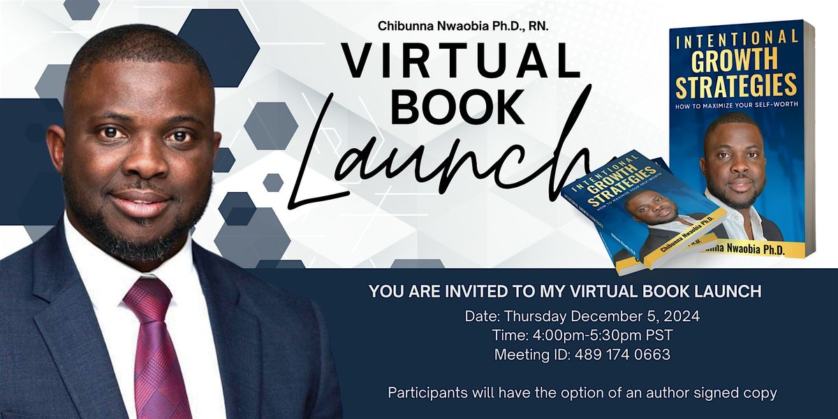 VIRTUAL BOOK LAUNCH