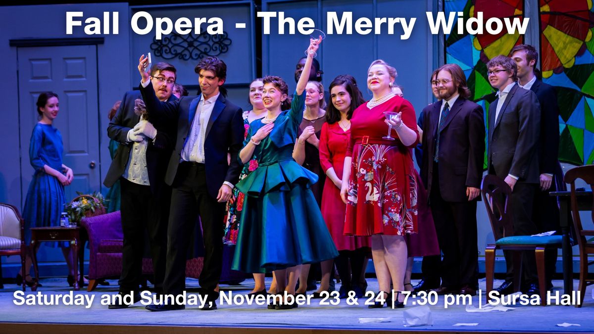 Fall Opera - The Merry Widow