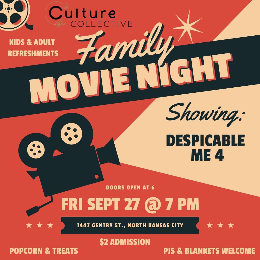 Culture Collective Family Movie Night - Despicable Me 4