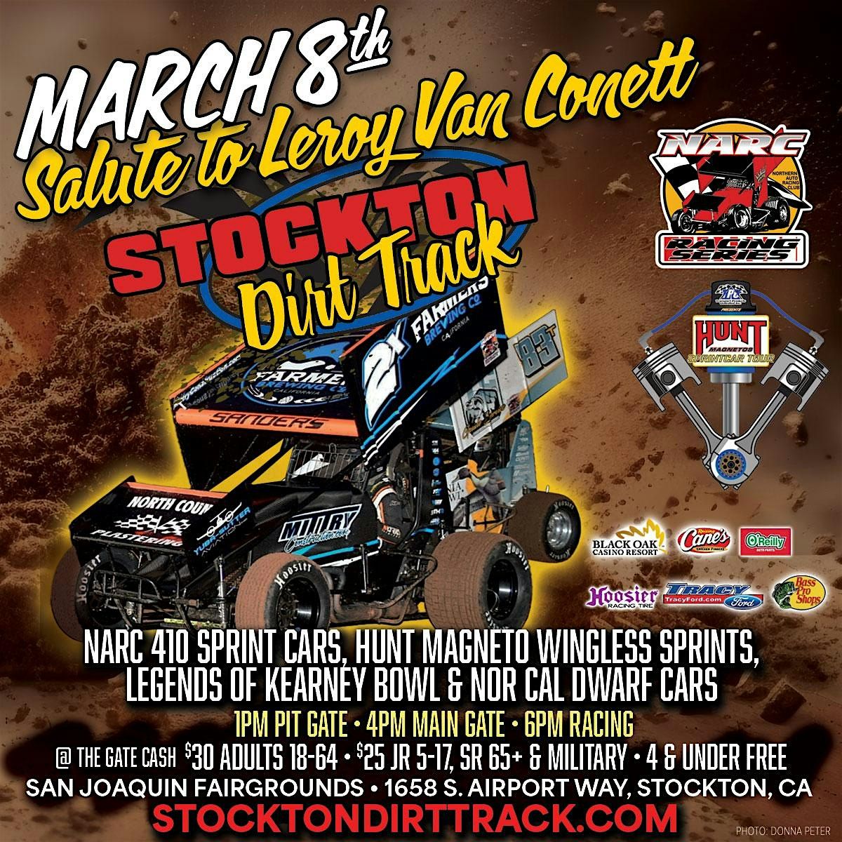 Salute to Leroy Van Conett - Wing Sprint Cars, Wingless Sprint Cars & More!