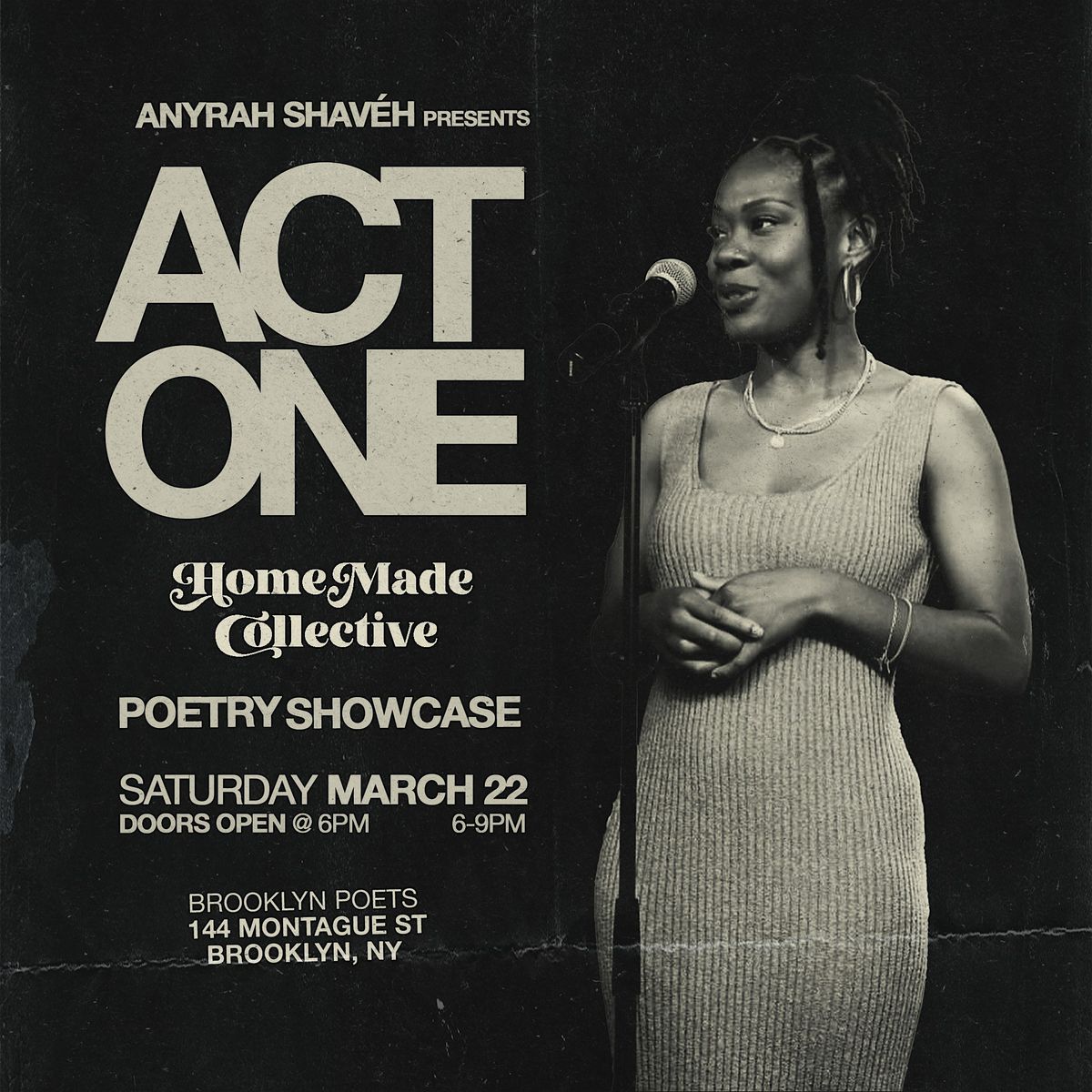 HomeMade Collective Poetry Showcase: Act One