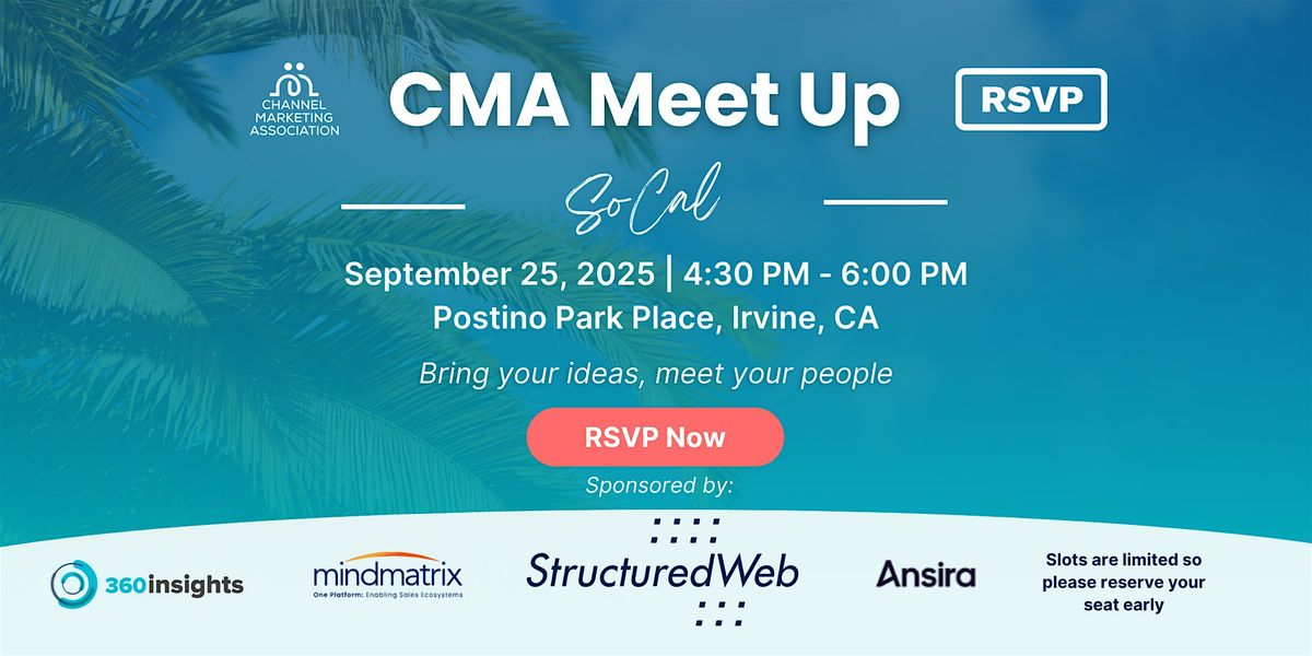 CMA MeetUp (SoCal)