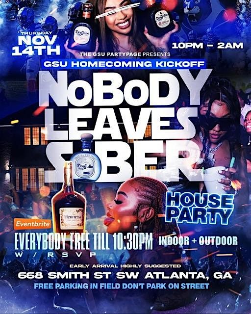 GSU HOCO KICKOFF : HOUSE PARTY