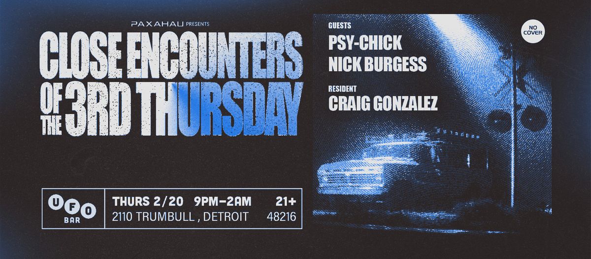 Close Encounters of the 3rd Thursday