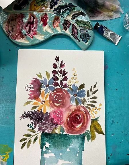 Watercolour Blooms