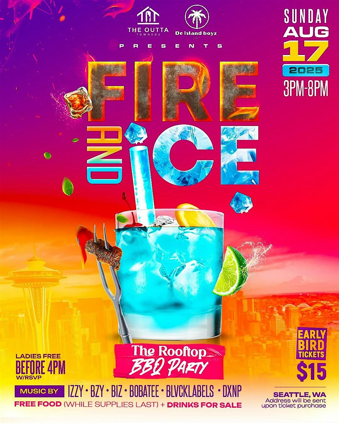 Fire and Ice - The Rooftop BBQ Party