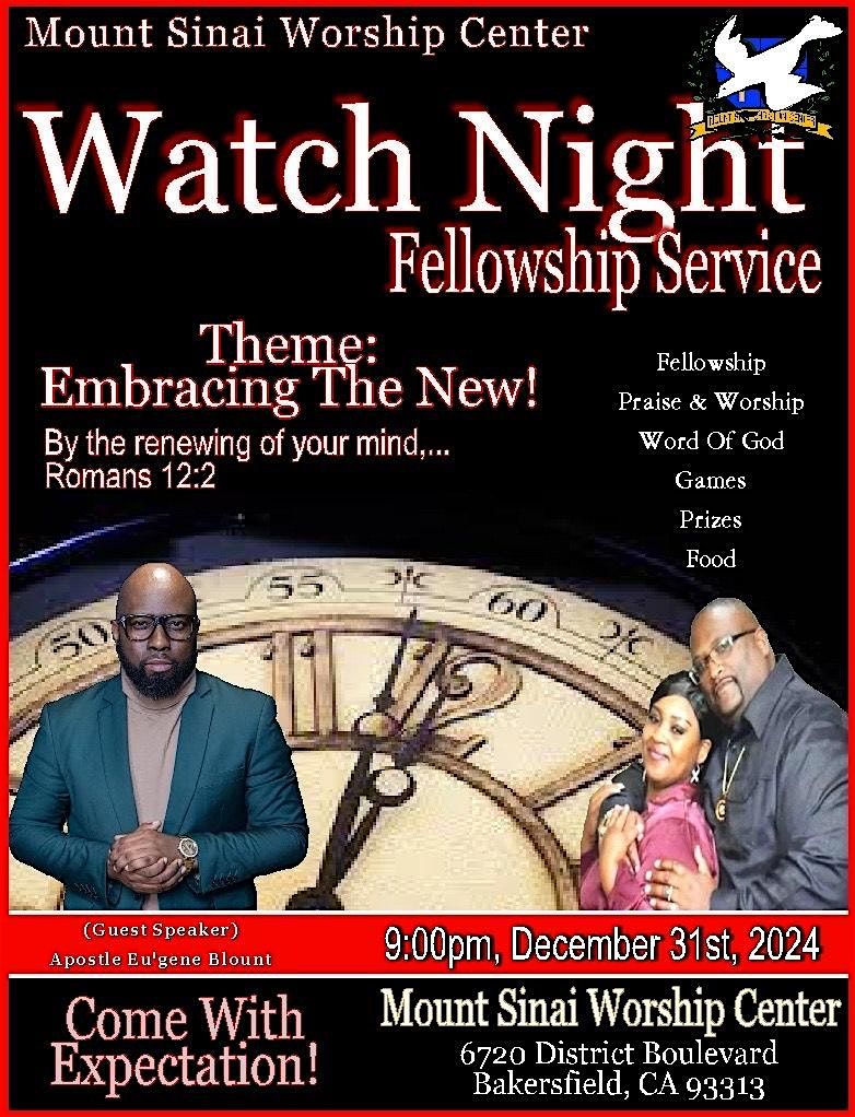 Watch Night Fellowship Service