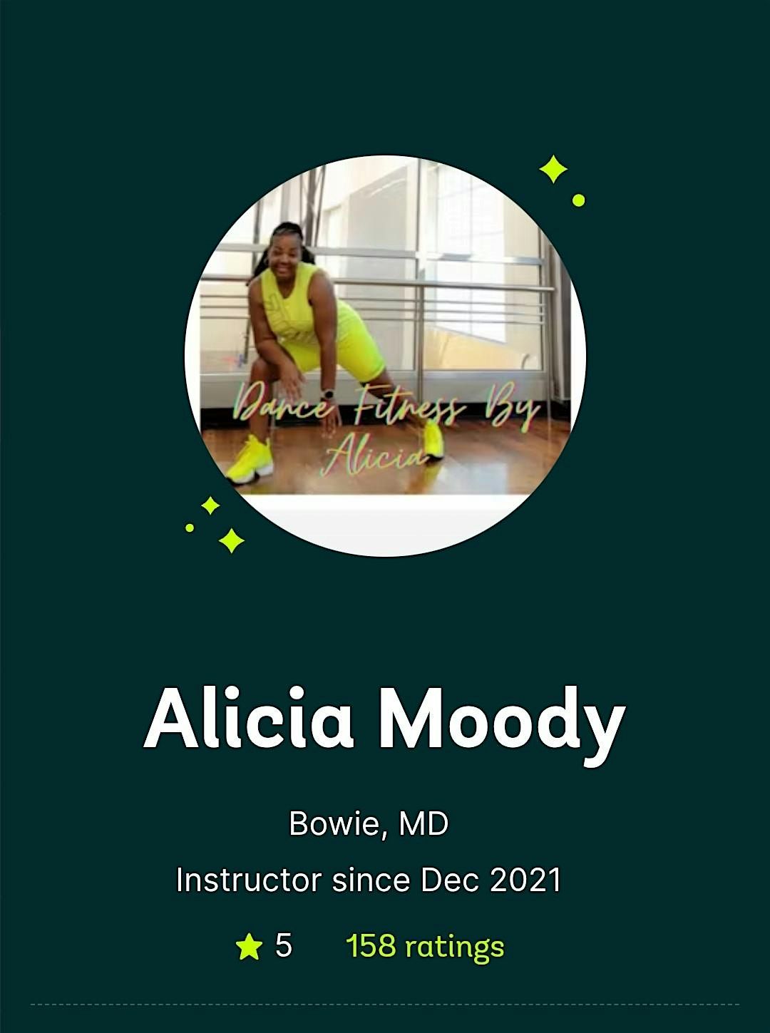 Dance Fitness with  Alicia!!