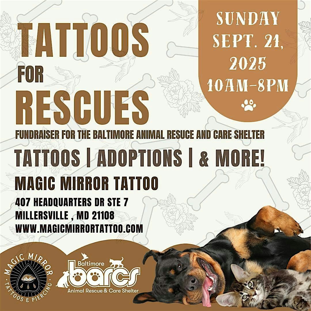 Tattoos for Rescues