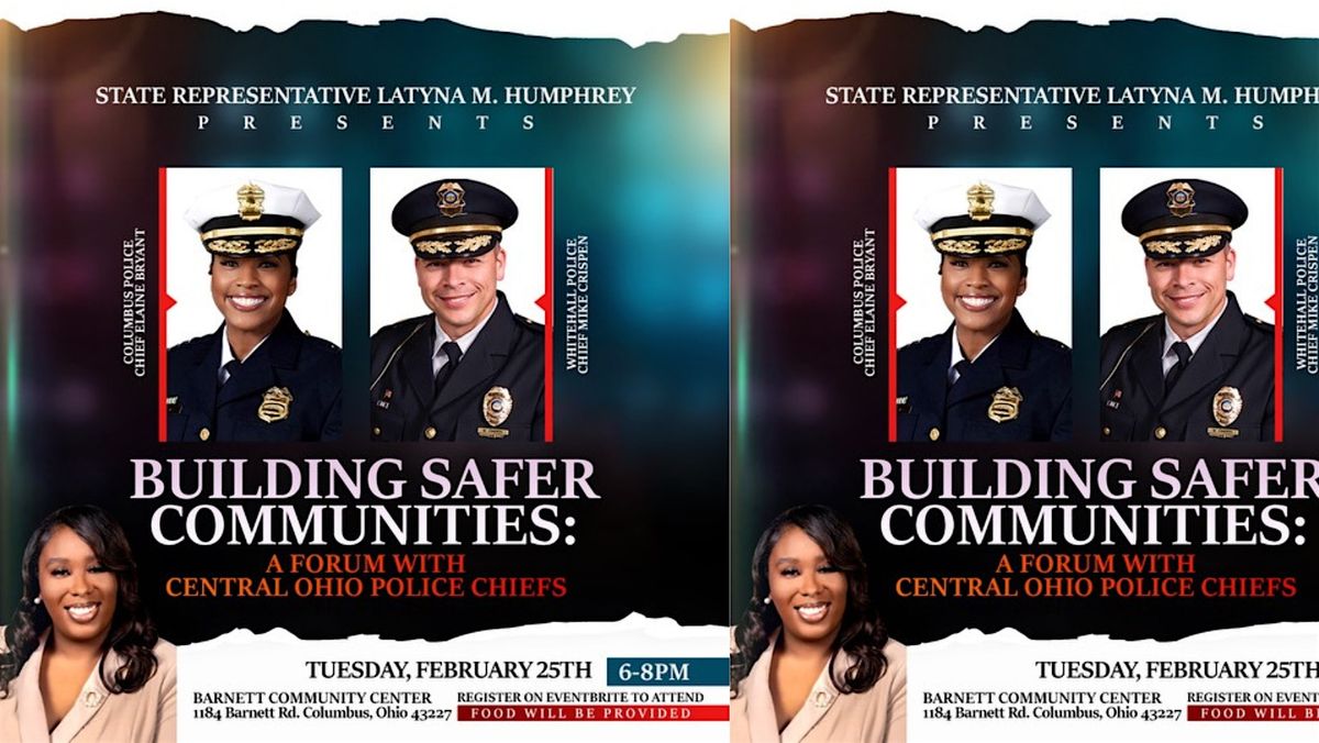 Building Safer Communities: A Public Safety Forum Hosted By Rep. Humphrey