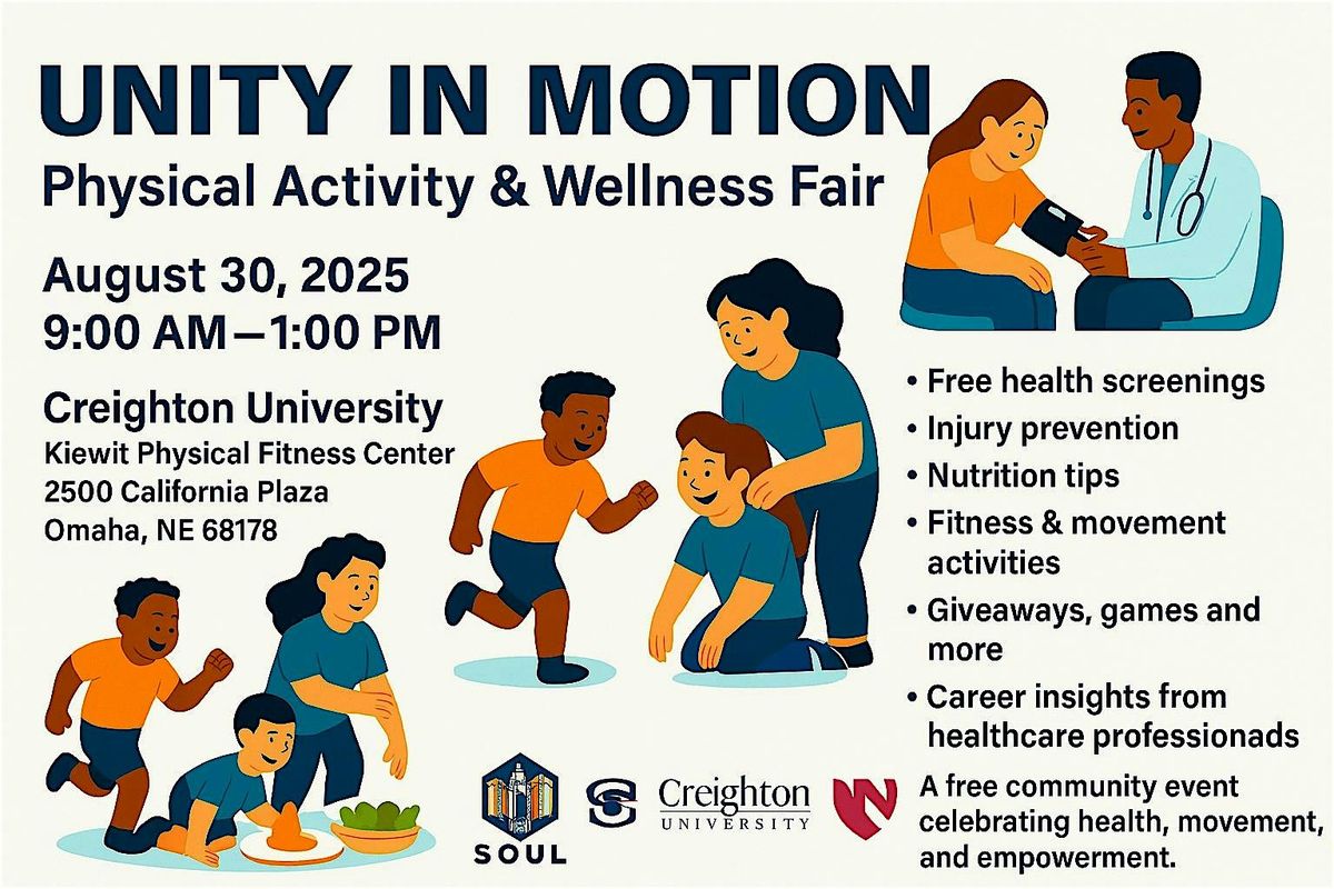 Unity in Motion: Physical Activity and Wellness Fair