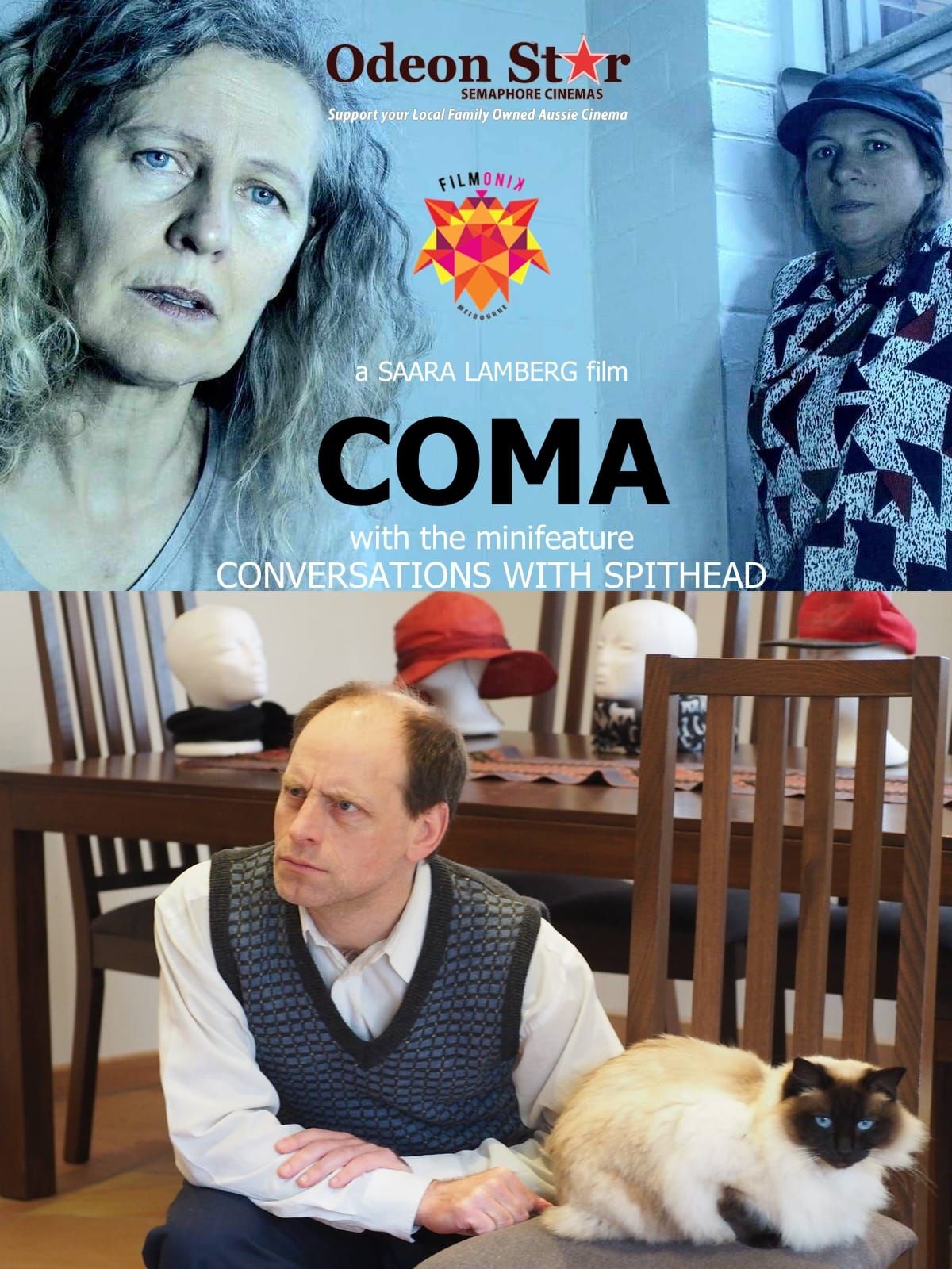 COMA and CONVERSATIONS WITH SPITHEAD at LIDO CINEMAS