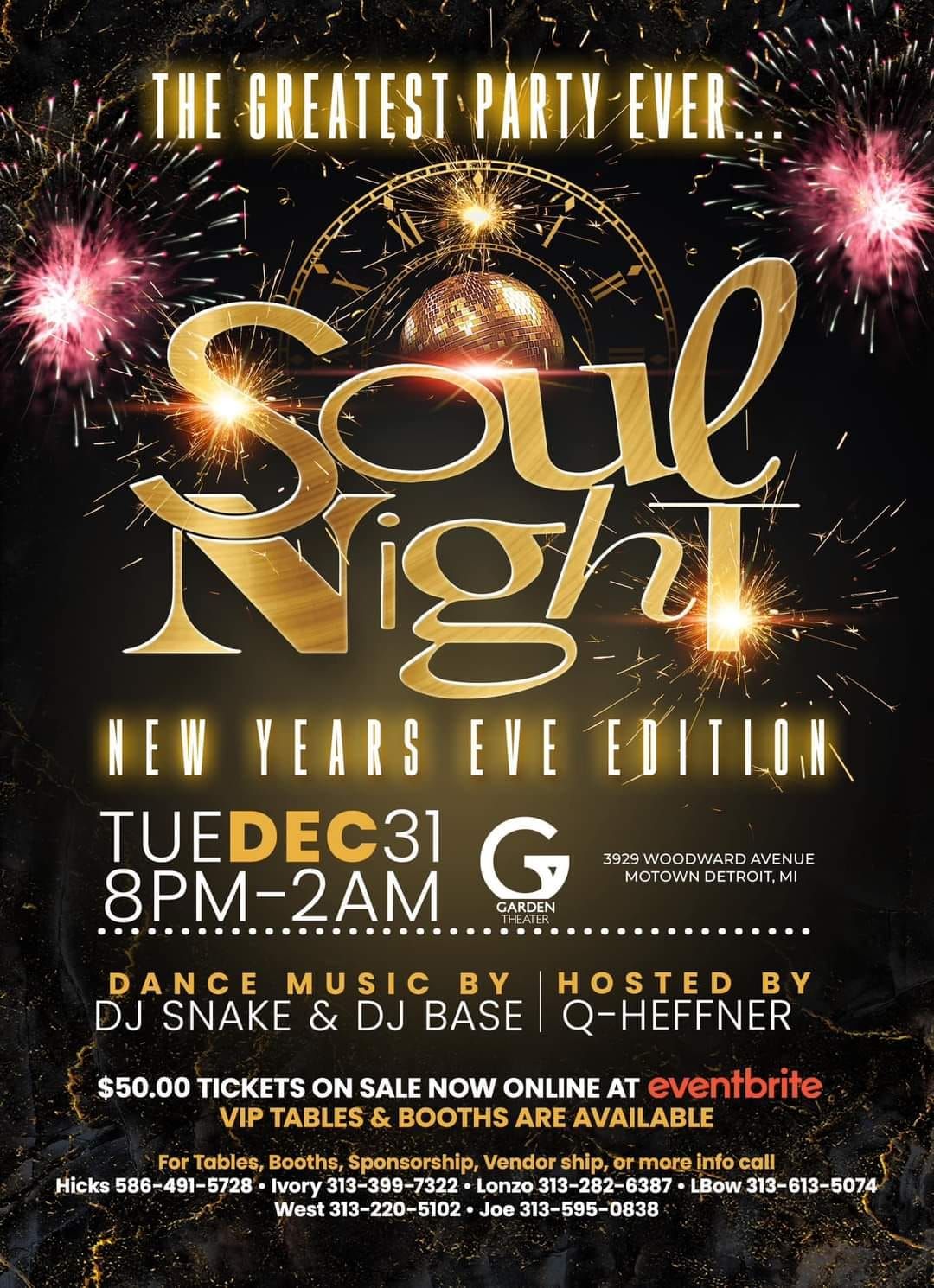 Soul Night! New Year Eve 2024