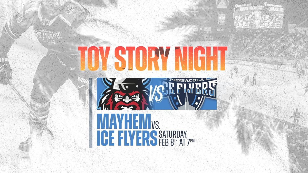 Toy Story Jersey Night: Ice Flyers vs Mayhem