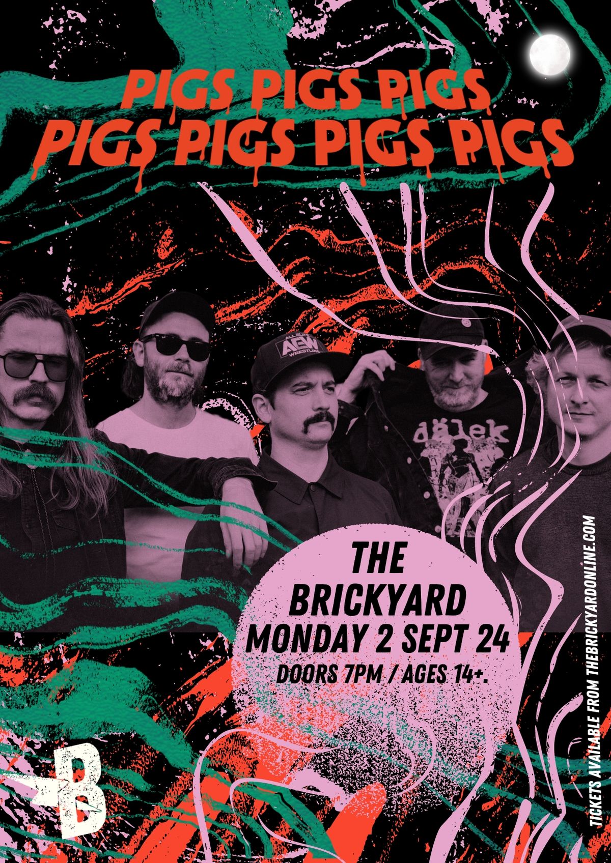 Pigs Pigs Pigs Pigs Pigs Pigs Pigs at The Brickyard, Carlisle