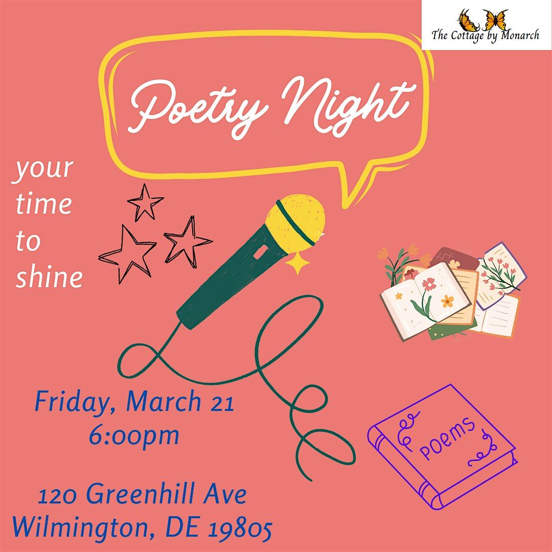 Poetry Night at The Cottage