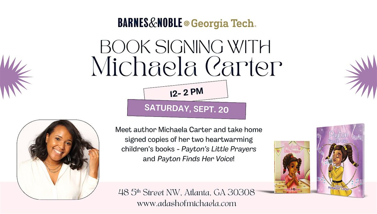 Payton\u2019s Stories: Book Signing & Meet the Author