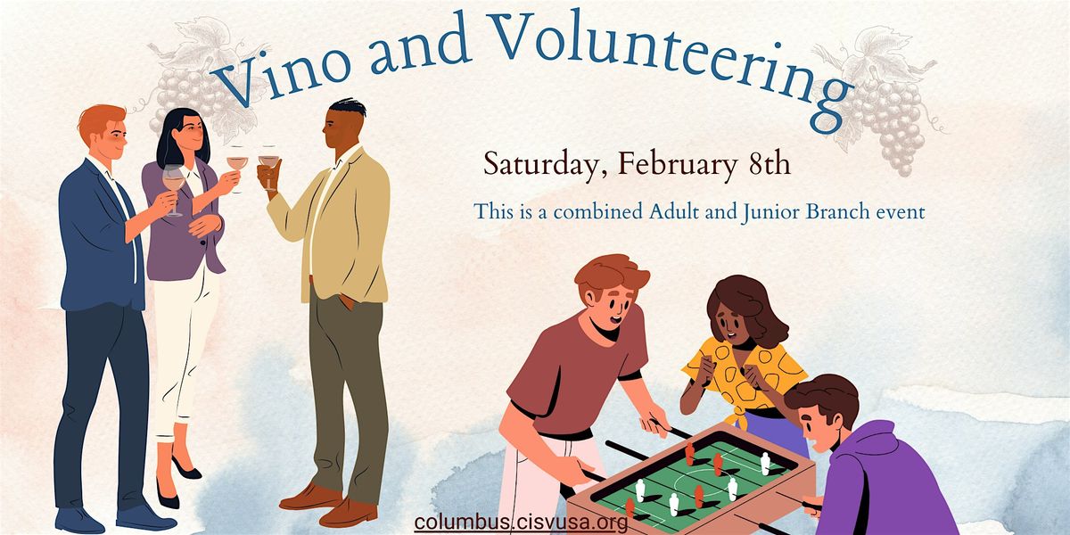 Vino and Volunteering