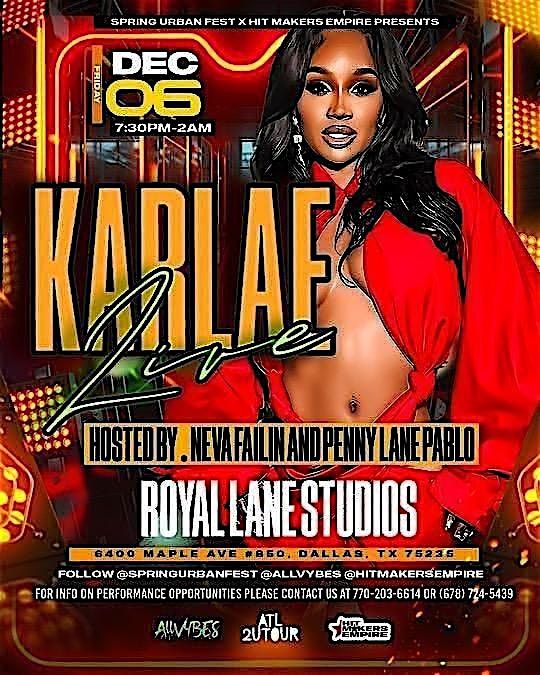 KARLAE  LIVE DALLAS