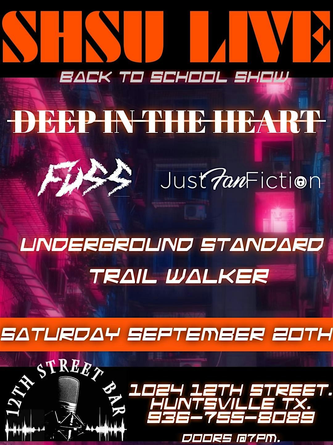 SHSU LIVE Back to School Show