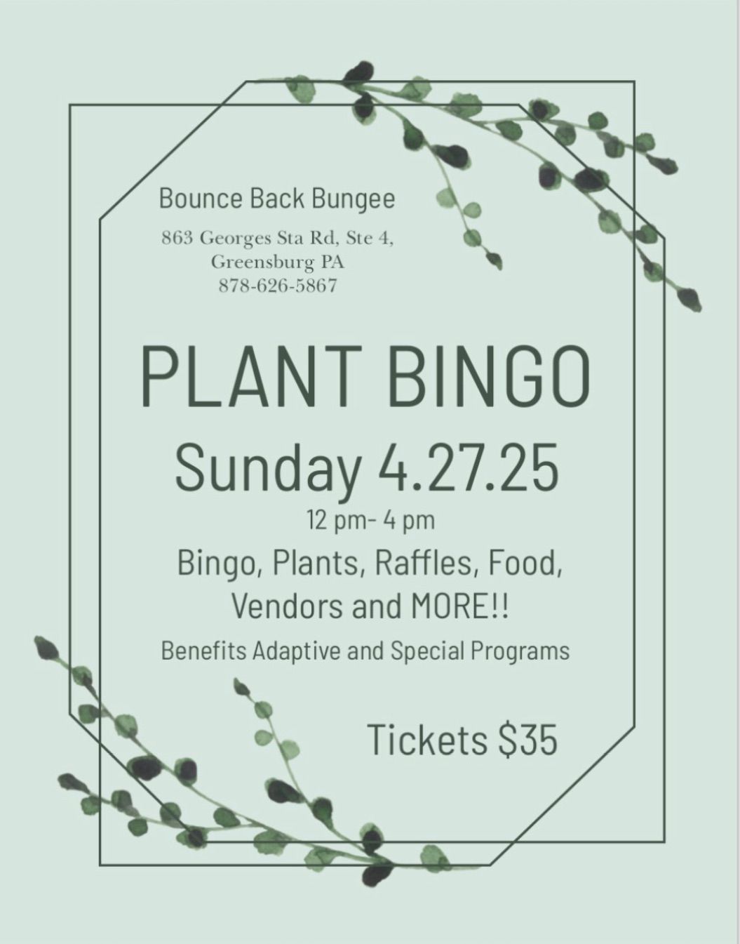 Plant Bingo! 