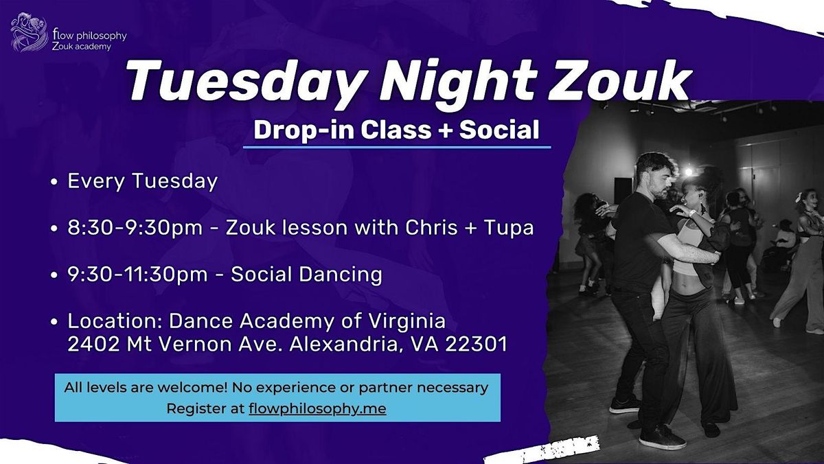 Partner Dance: Tuesday Night Zouk Social