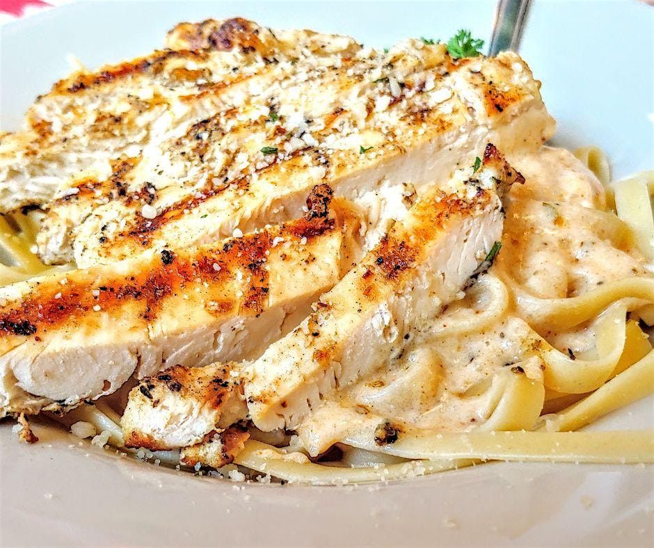 Hands on cooking Date Night - Chicken Alfredo