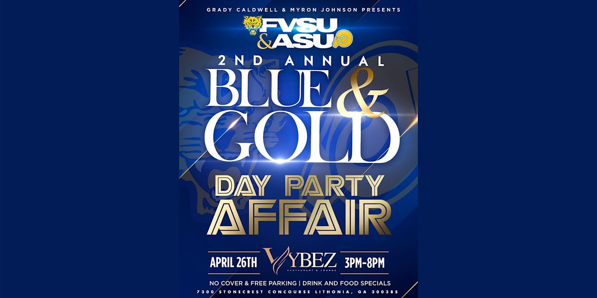 Blue and Gold Day Party Affair