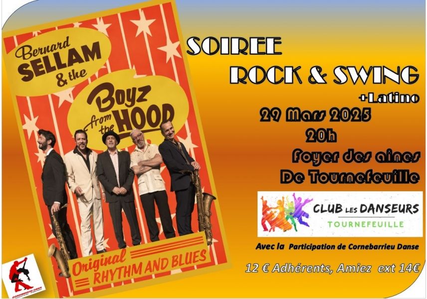 Soir\u00e9e Rock & Swing Avec Orchestre Bernard Sellam