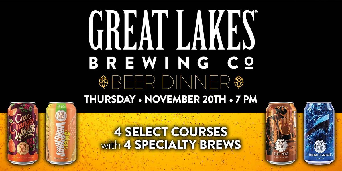 Great Lakes Beer Dinner