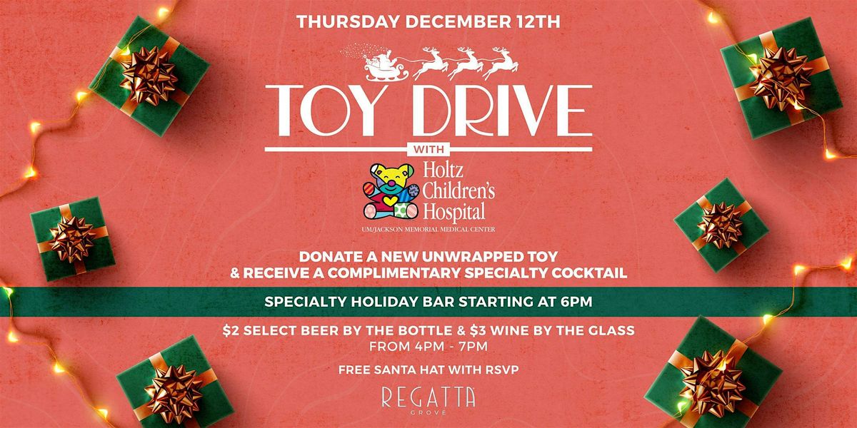 Holiday Harbour Toy Drive with Holtz Children's Hospital