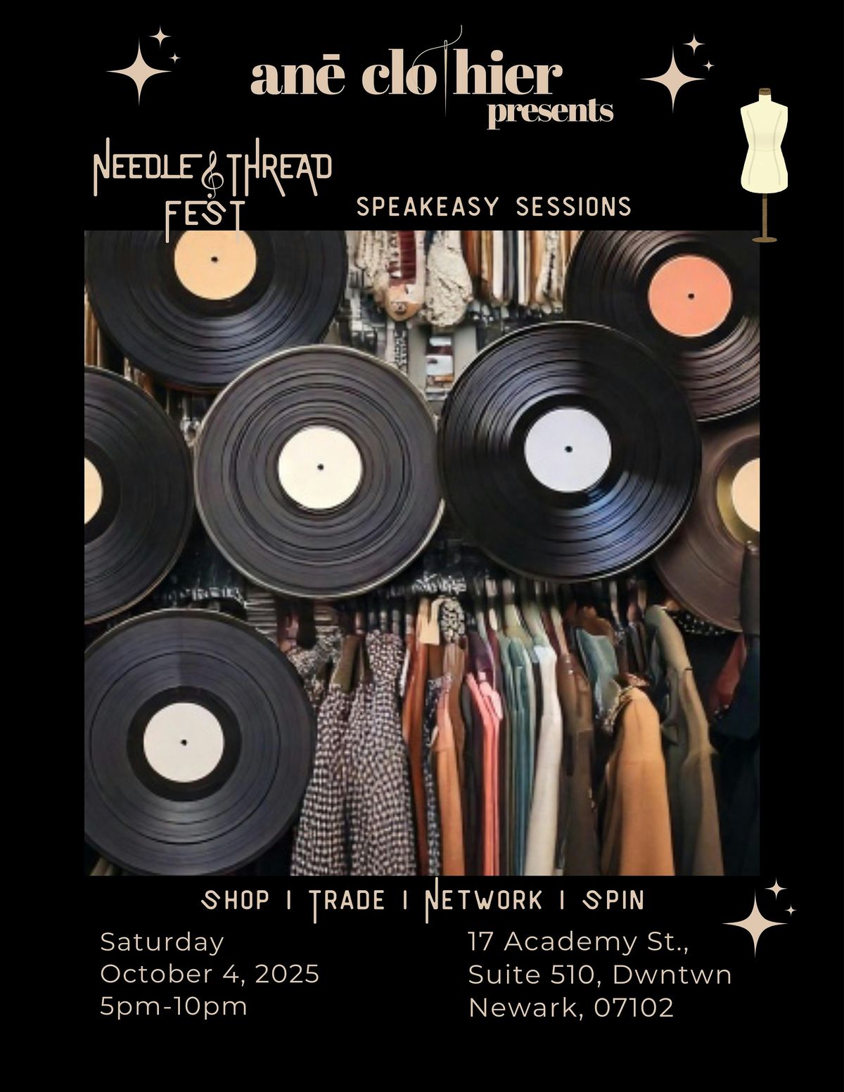 Needle & Thread Fest Speakeasy Space Sessions